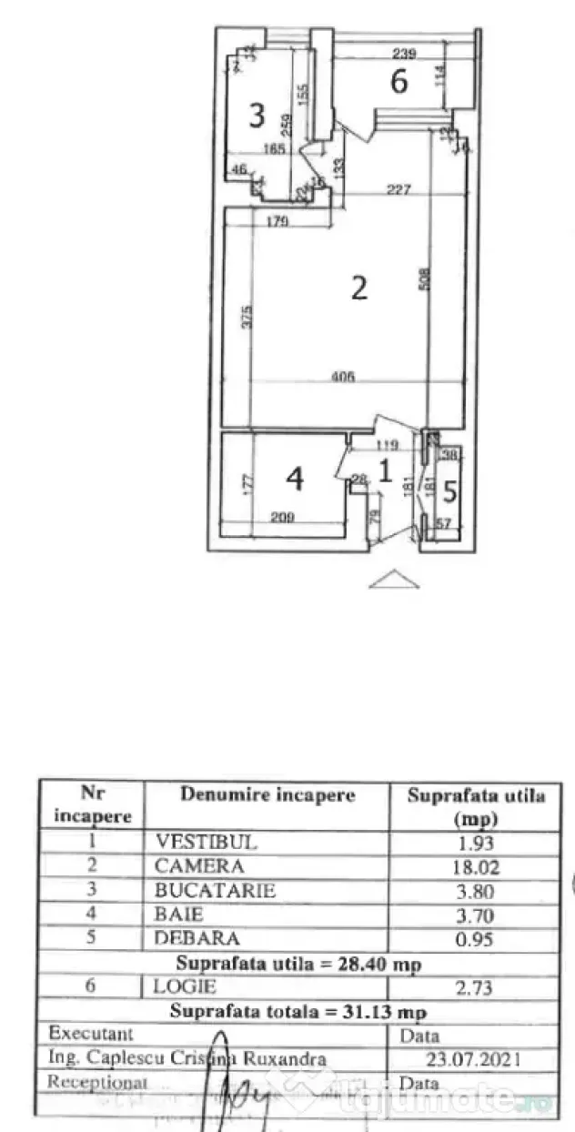 PROPRIETAR Vand Garsoniera Drumul Taberei 1980