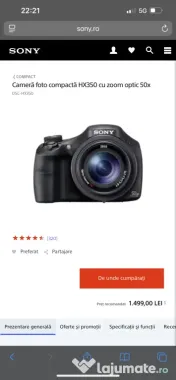 Aparat foto Sony 