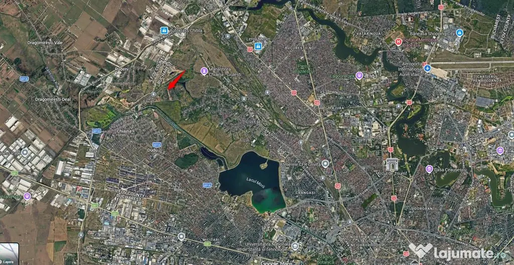 Teren intravilan 590 mp, construcții sau investitie - Se... - Bucuresti (Bucuresti-Ilfov)
