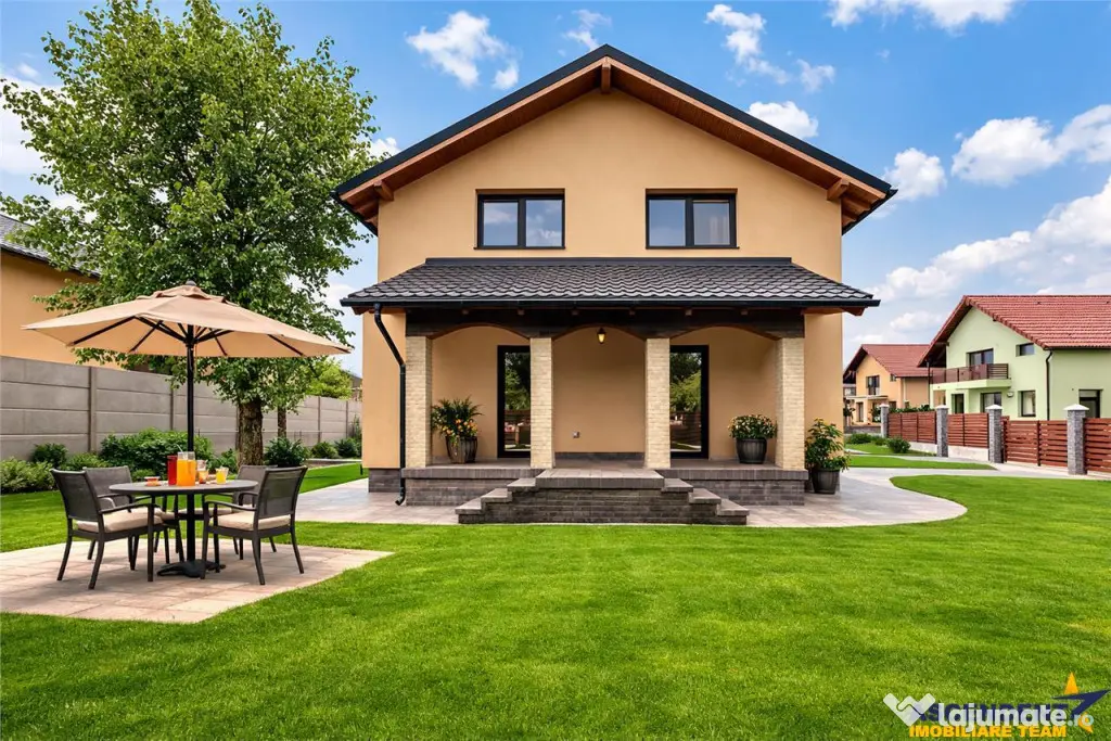 Vila noua in cartier rezidential, areal apreciabil, Halchiu, - Brasov (Brasov)