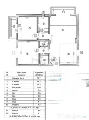 3 camere Vitan Mall decomandat, parcare, an 1989, metrou, 85 