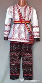 Costum popular pentru copii 4-5-6-7 ani ,165 lei 