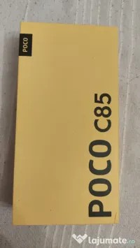 Vand Telefon Poco C85 8Gb Ram/256gb stocare- Negru - NOU - in Garantie