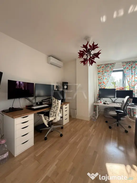 3 camere Barbu Văcărescu decomandat, centrală, et. 2 - Bucuresti (Bucuresti-Ilfov)