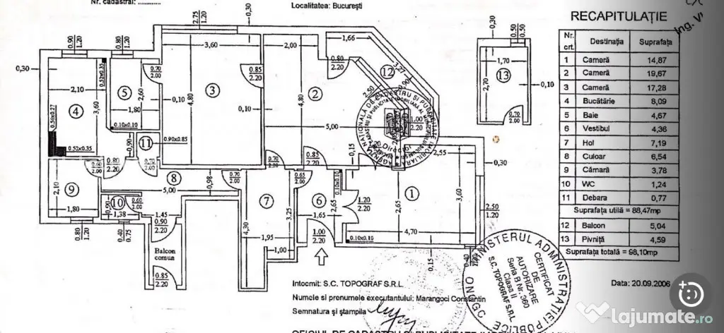 Apartament 3 camere | Unirii - Marasesti | renovat complet | - Bucuresti (Bucuresti-Ilfov)