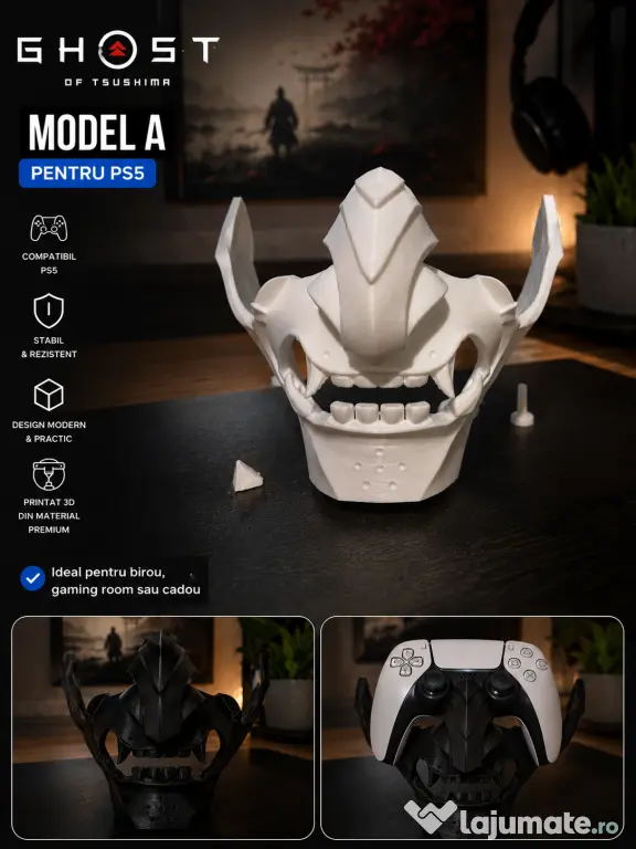Suport controller PS4 / PS5 – modele 3D printate