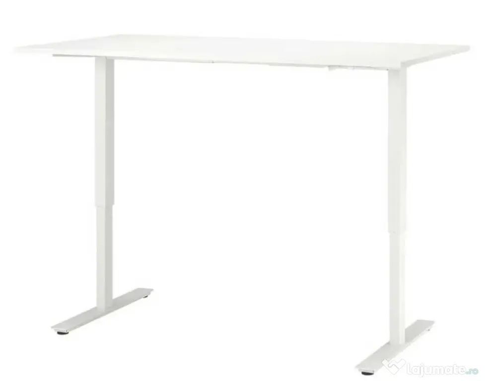 Birou cu inaltime reglabila IKEA 160x80 + CADOU lampa de birou