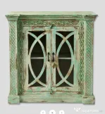 Comoda Sculptata cu Vitrina
