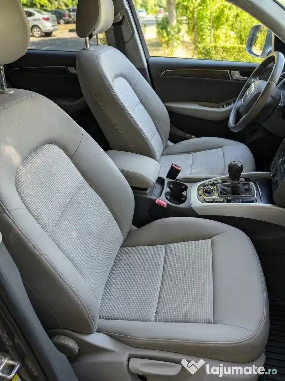 Vând Audi Q5 2.0 TDI Haldex quattro 143 CP – Panoramic, Keyless Go/Entry, Side Assist, Bi-Xenon, Unic proprietar RO/DE, Fără AdBlue.