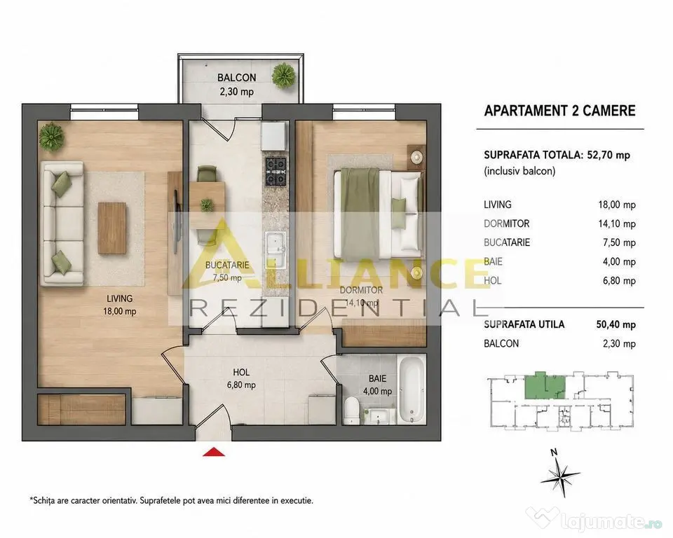 APARTAMENT 2 CAMERE | SECTOR 4 | DRUMUL BINELUI – Posta... - Bucuresti (Bucuresti-Ilfov)