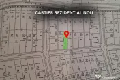 Teren intravilan 775 mp Călugăreni, Arad asfalt, utilități, 7 min. de Arad și A1 