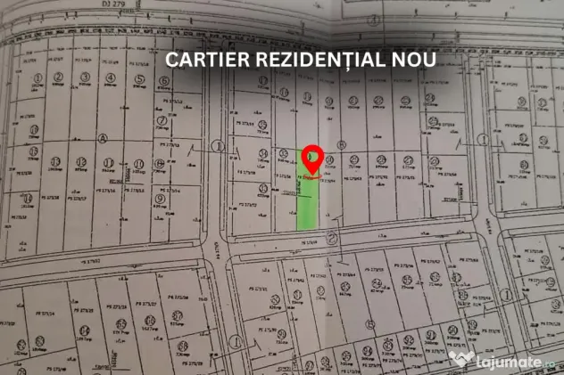 Teren intravilan 775 mp Călugăreni, Arad - asfalt, utilități, 7 min. de Arad și A1
