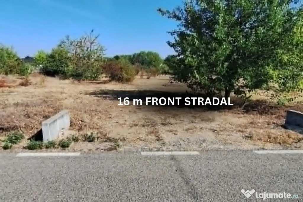 Teren intravilan 775 mp Călugăreni, Arad - asfalt, utilități, 7 min. de Arad și A1