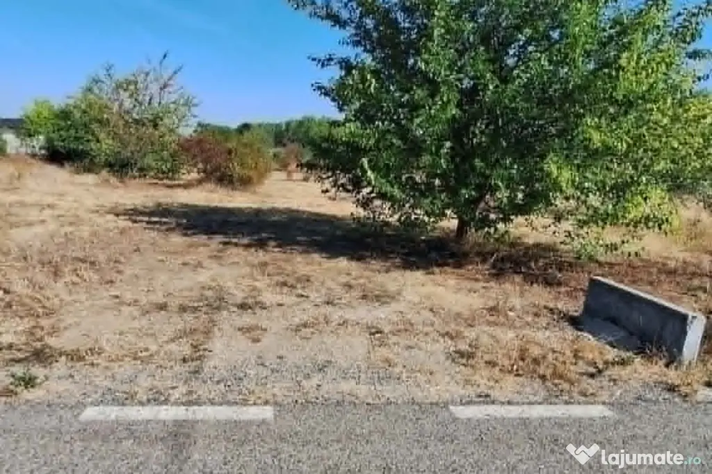 Teren intravilan 775 mp Călugăreni, Arad - asfalt, utilități, 7 min. de Arad și A1
