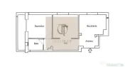 2 camere la cheie | Mobilat & utilat complet | Vedere pan...