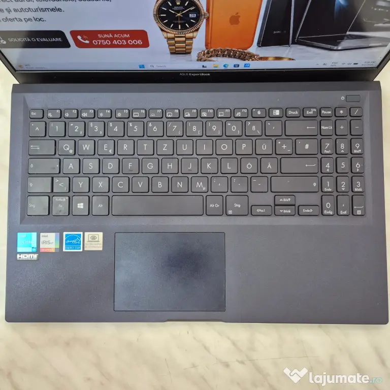 Laptop ASUS ExpertBook, i5-1135G7 8gb cu 500gb ssd Zeus Amanet Rahova 36673