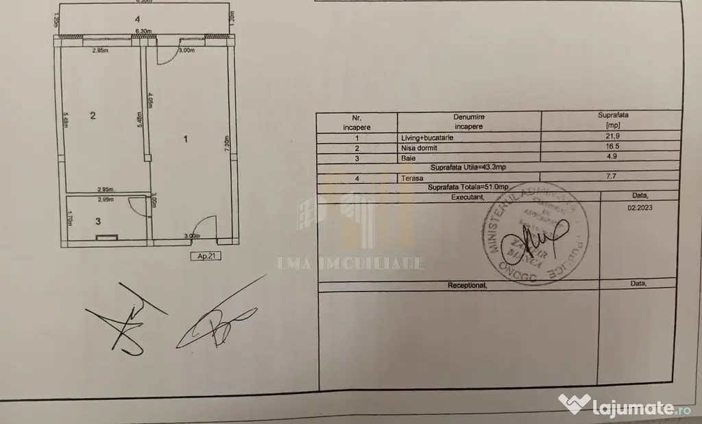 Apartament tip Studio Subcetate City 1 Sanpetru Bradov - Sanpetru (Brasov)