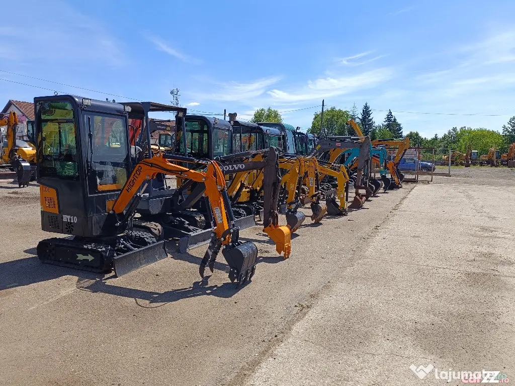 Mini excavator HighTop HT10, 1 tona, 2024 - Negresti Oas (Satu-Mare)