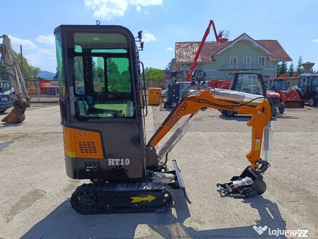 Mini excavator HighTop HT10, 1 tona, 2024 - Negresti Oas (Satu-Mare)