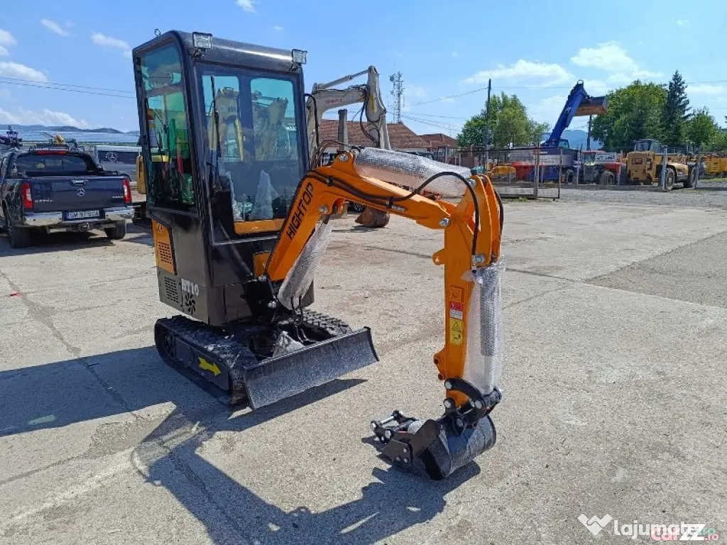 Mini excavator HighTop HT10, 1 tona, 2024 - Negresti Oas (Satu-Mare)