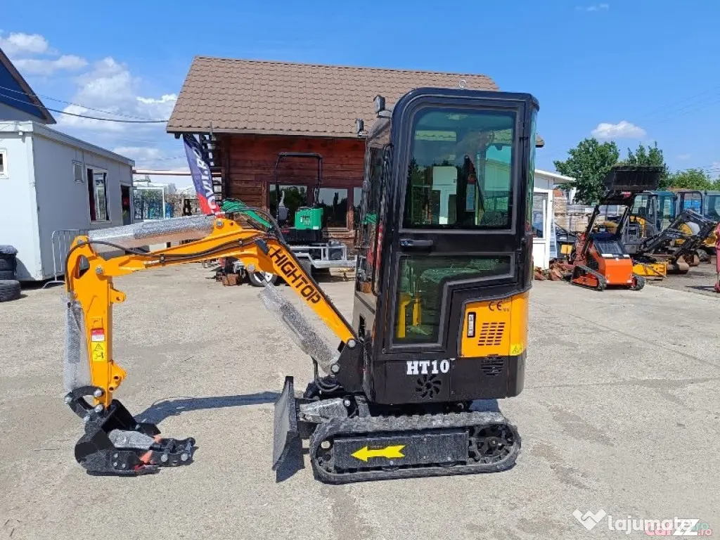 Mini excavator HighTop HT10, 1 tona, 2024 - Negresti Oas (Satu-Mare)