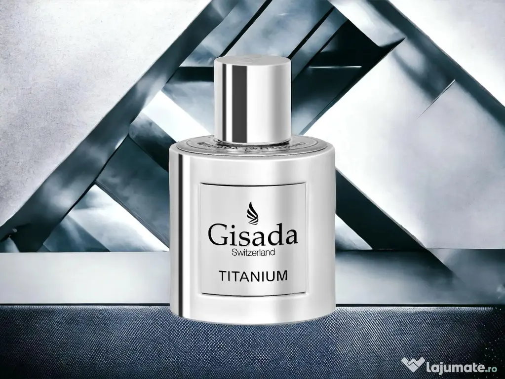 Gisada Titanium 100ml EDP, pentru barbati, made in Switzerland