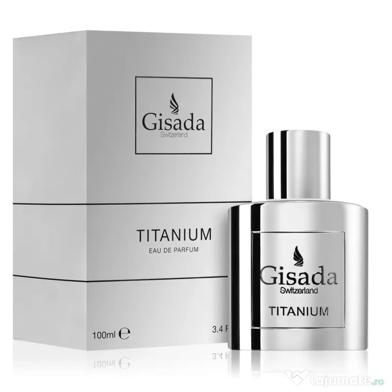 Gisada Titanium 100ml EDP, pentru barbati, made in Switzerland