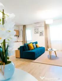 Apartament modern de 2 camere , cu acces la curte interioar?
