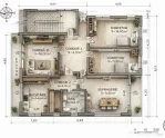 Apartament 4 camere, 114.6 mp , Garaj 25mp in Zona Gruia / C