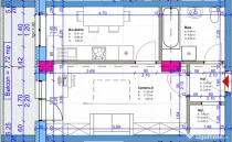 Apartament cu 2 camere, balcon in Floresti zona Terra