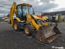 Buldoexcavator JCB 3CX, 2006, cupă multifuncțională, braț telescopic