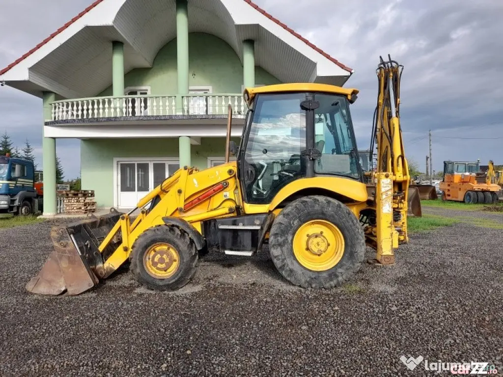 Buldoexcavator JCB 3CX, 2006, cupă multifuncțională, braț telescopic - Negresti Oas (Satu-Mare)