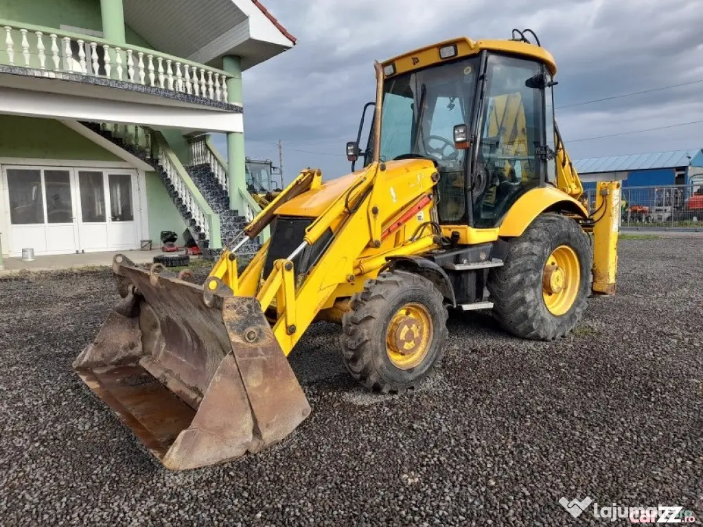 Buldoexcavator JCB 3CX, 2006, cupă multifuncțională, braț telescopic - Negresti Oas (Satu-Mare)