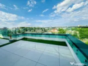 Penthouse ultramodern, Terasă 20 mp, Complet mobilat și ut 