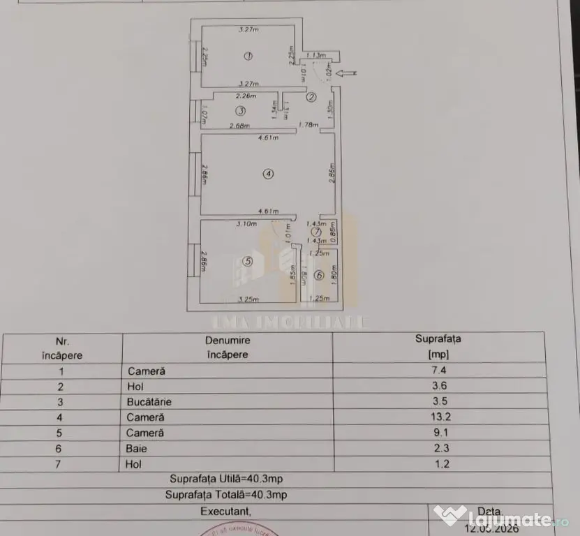 Apartament 3 camere Florilor Brasov - Brasov (Brasov)