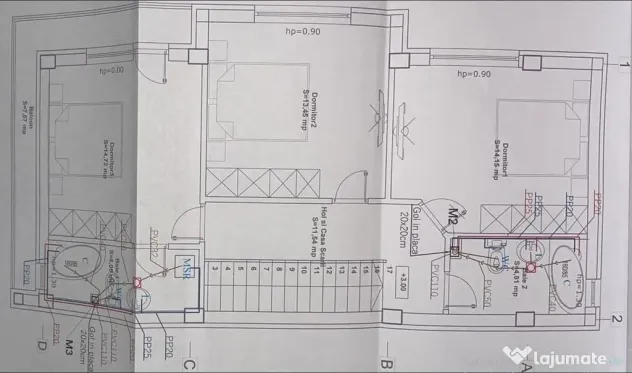 Vila ind.5cam,3bai/centruPopesti Leordeni-str.Erou Pantaz... - Popesti Leordeni (Bucuresti-Ilfov)