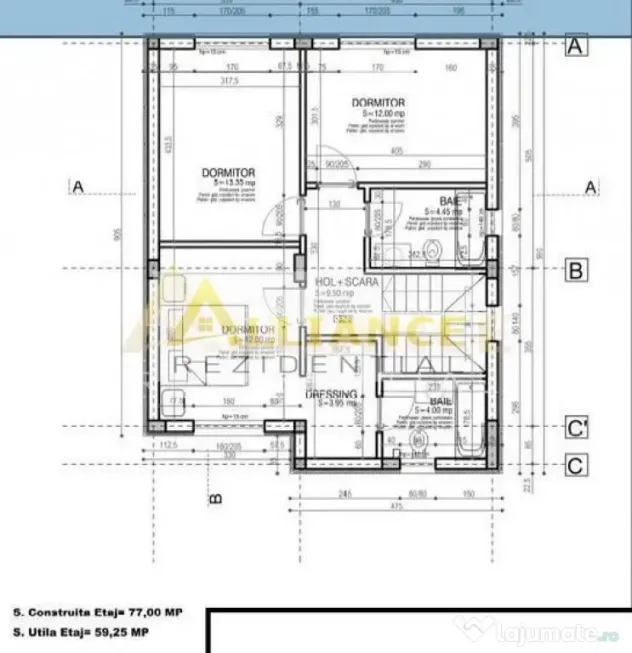 Casa individuala P+1E ~ 5 camere 3 bai ~ teren 227mp ~ Po... - Berceni (Bucuresti-Ilfov)