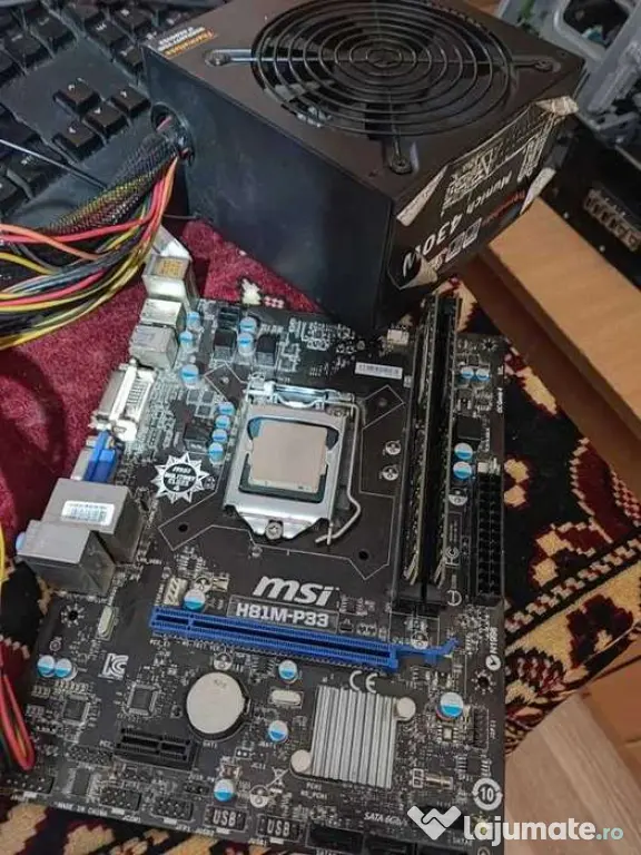 Kit Placă de bază MSI H81M-P33