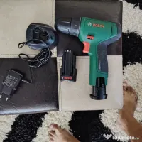 Bormasină Bosch easy drill cu 2 acumulatori