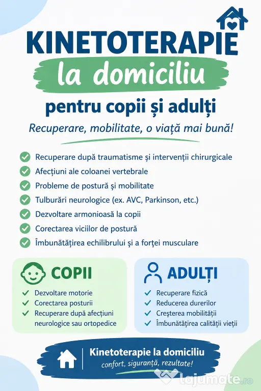 Kinetoterapie la domiciu