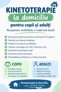 Kinetoterapie la domiciu 