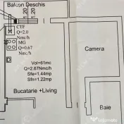 Apartament 2 camere balcon si 2 locuri parcare pod zona LIDL