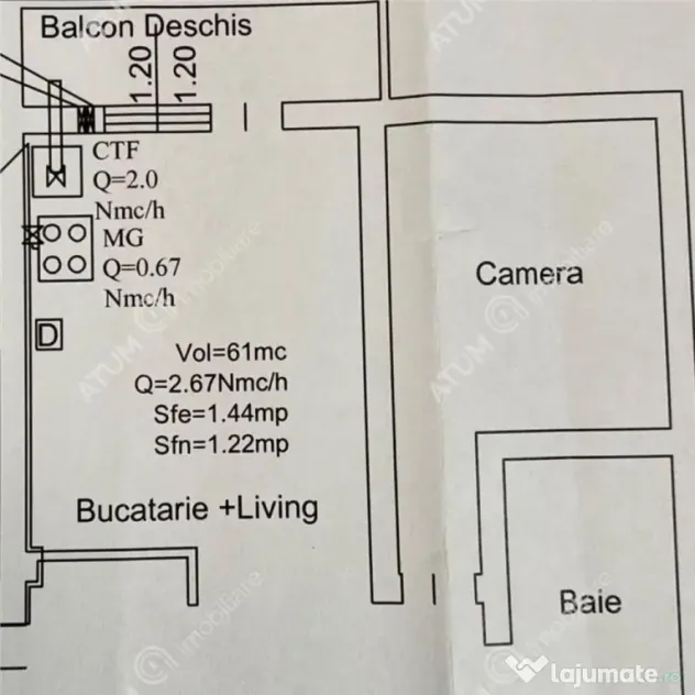 Apartament 2 camere balcon si 2 locuri parcare pod zona LIDL - Sibiu (Sibiu)