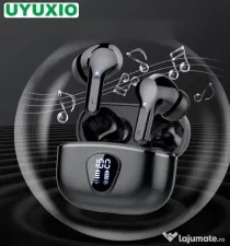 Căști wireless noi HiFi Stereo BT 5.3 cu anulare a zgomotului ENC