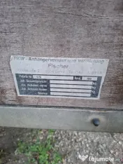 Vând remorcă adusă din Germania 