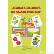 Legume colorate, din gradina recoltate! Set jetoane