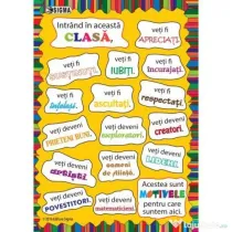 Plansa de intampinare pentru clasa pregatitoare si clasa 1