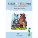 Carte de colorat pe teme saptamanale, grupa mare
