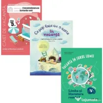 Set 3 caiete pentru vacanta de vara Limba si literatura romana clasa a 5-a - Ioana Nanu, Mihaela Daniela Cirstea, Ramona Raducanu