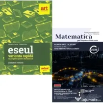 Pachet Bacalaureat 2026. Eseul. Varianta rapida de pregatire si Matematica pe intelesul tuturor M-mate-info, M-stiintele naturii - Liliana Paicu, Teoh